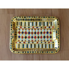 Tanjore Mirror Work Rectangle Tray